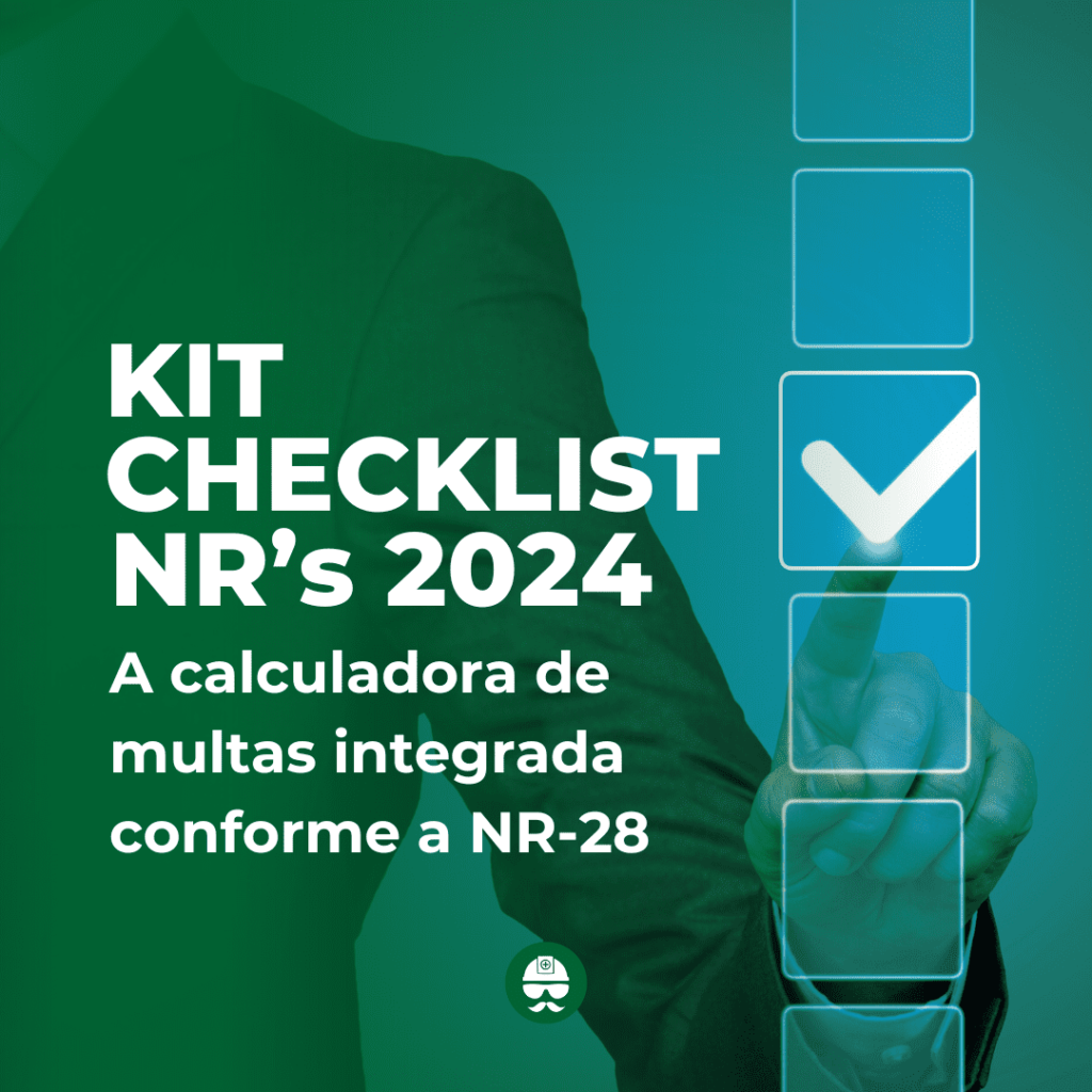 KIT Checklist NR’s 2024 atualizado com todas as Normas Regulamentadoras e com valor da multa integrado Qual o Melhor Curso