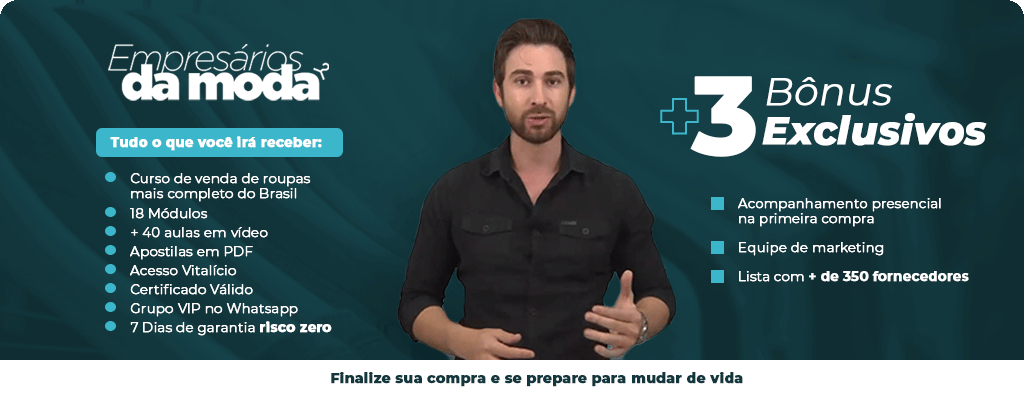 Empresários da Moda melhor curso para vender roupas online Qual o Melhor Curso