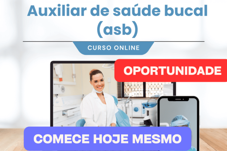 Auxiliar de Saúde Bucal valor Atualizado