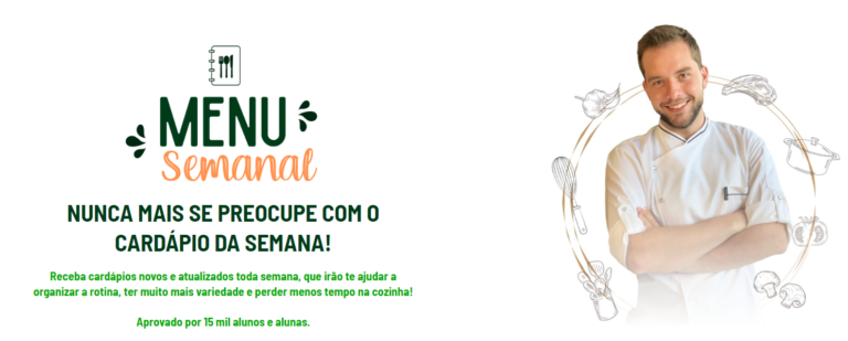 Chef Victor Eymael: Descubra o Segredo para Pratos Deliciosos e Práticos! O que é o Menu Semanal?