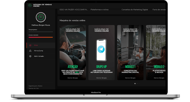 Máquina de Vendas Online 3.0 – Como Transformar Seu Negócio Digital com o Método de Matheus Borges