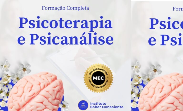 Curso de Psicoterapia e Psicanálise Clínica: Capacitação Profissional Completa para Terapêutas