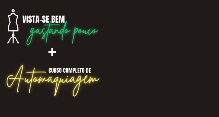 Aprimore Sua Imagem com o Combo Exclusivo de Cursos de Estilo e Automaquiagem!