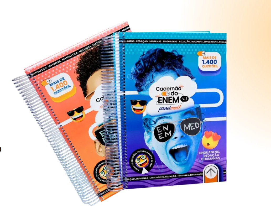 2 Cadernos Enem 1 2