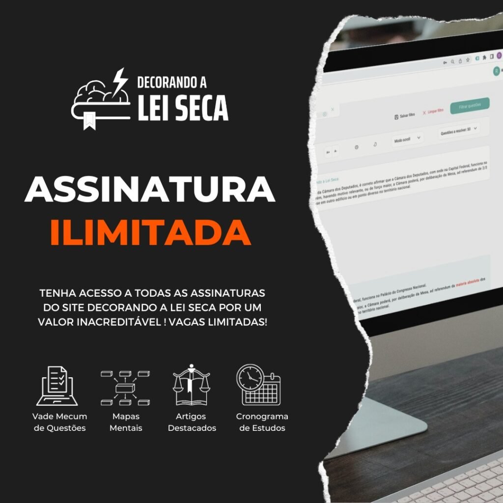 Decorando a Lei Seca Vale a Pena? Análise Completa para Concurseiros 1 Decorando a Lei Seca Vale a Pena? Análise Completa para Concurseiros Curso.blog.br