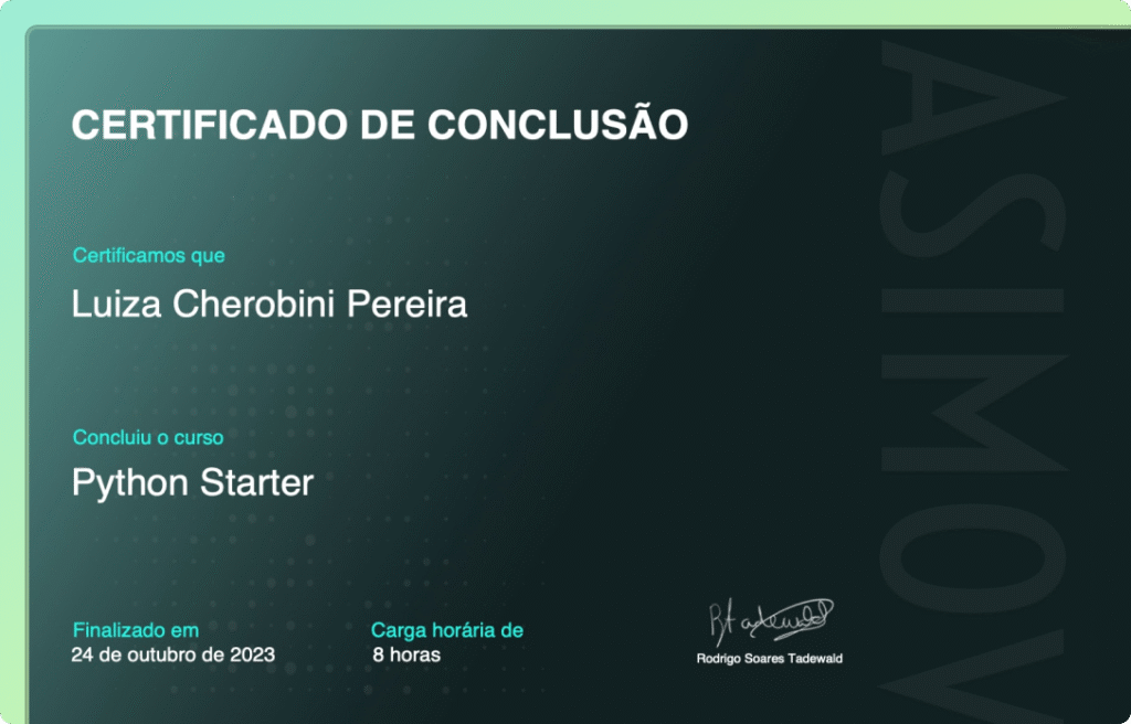 Asimov Academy: A Melhor Escolha para Aprender Python e Inteligência Artificial 1 Asimov Academy: A Melhor Escolha para Aprender Python e Inteligência Artificial Curso.blog.br