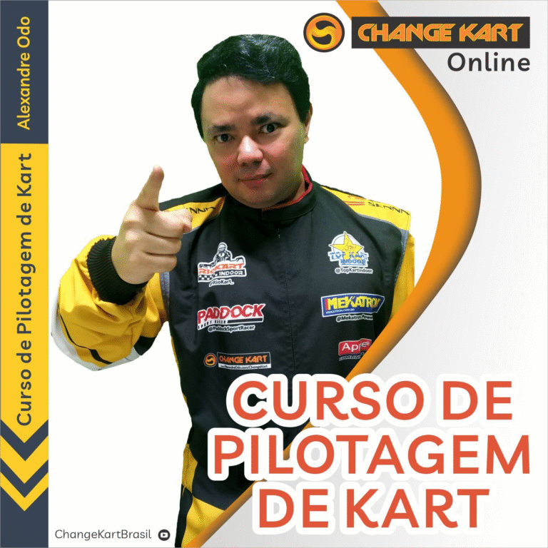 Change Kart Online – Curso completo de Pilotagem de Kart com Alexandre Odo