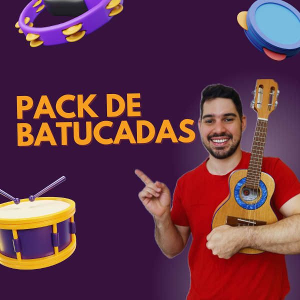 PACK DE BATUCADAS DE SAMBA/PAGODE PARA CAVAQUINHO - VICTOR CAZZOLI 1 PACK DE BATUCADAS DE SAMBA/PAGODE PARA CAVAQUINHO - VICTOR CAZZOLI Curso.blog.br