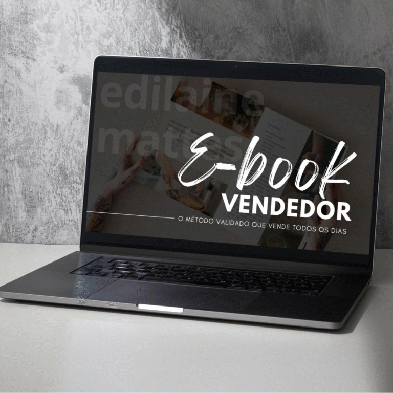 E-book Vendedor | Método Validado