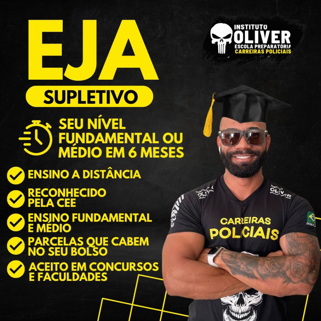 Curso EJA Supletivo - Educação de Jovens Adultos EAD - Ensino Fundamental e ou Médio em 6 meses - Instituto Óliver 1 Curso EJA Supletivo - Educação de Jovens Adultos EAD - Ensino Fundamental e ou Médio em 6 meses - Instituto Óliver Curso.blog.br