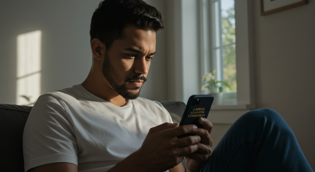 App A Bíblia Comentada Rodrigo Silva: como instalar, usar recursos offline e tirar o máximo do estudo Curso.blog.br