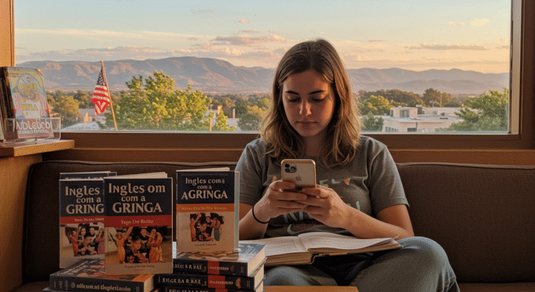 Inglês com a Gringa para viagens: frases úteis, acesso à área do aluno e como praticar antes de embarcar