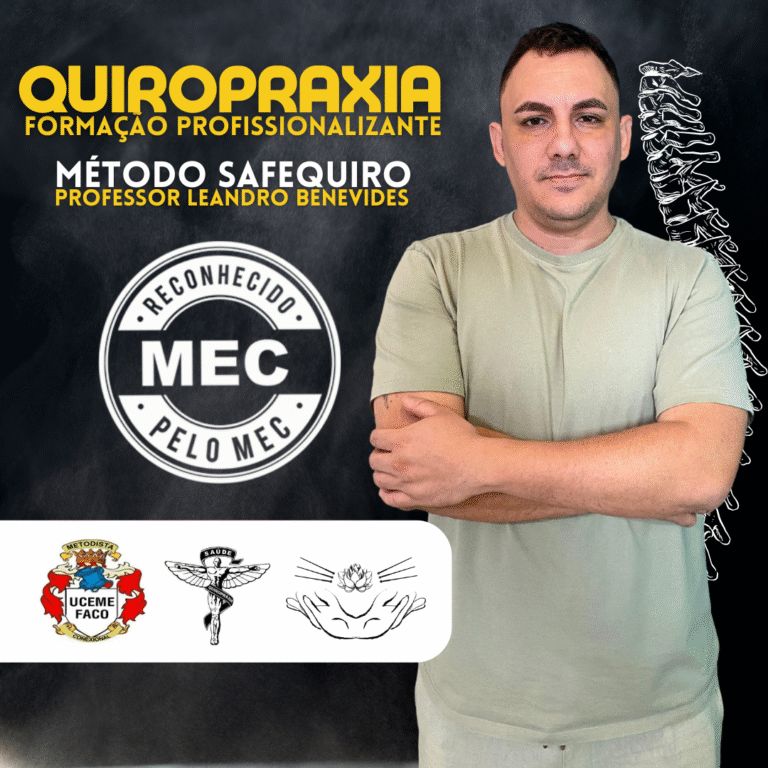 Curso de Quiropraxia – Método SafeQuiro é reconhecido pelo MEC e emite diploma de 400 horas?