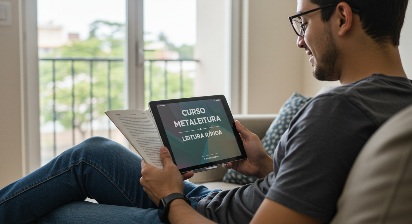MetaLeitura: Aprenda a Ler de Forma Eficiente e Memorizar Conteúdos Curso.blog.br