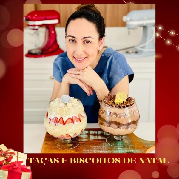 Curso Taças e Biscoitos Natalinos — Marrara Bortoloti | Receitas Lucrativas Para o Fim de Ano