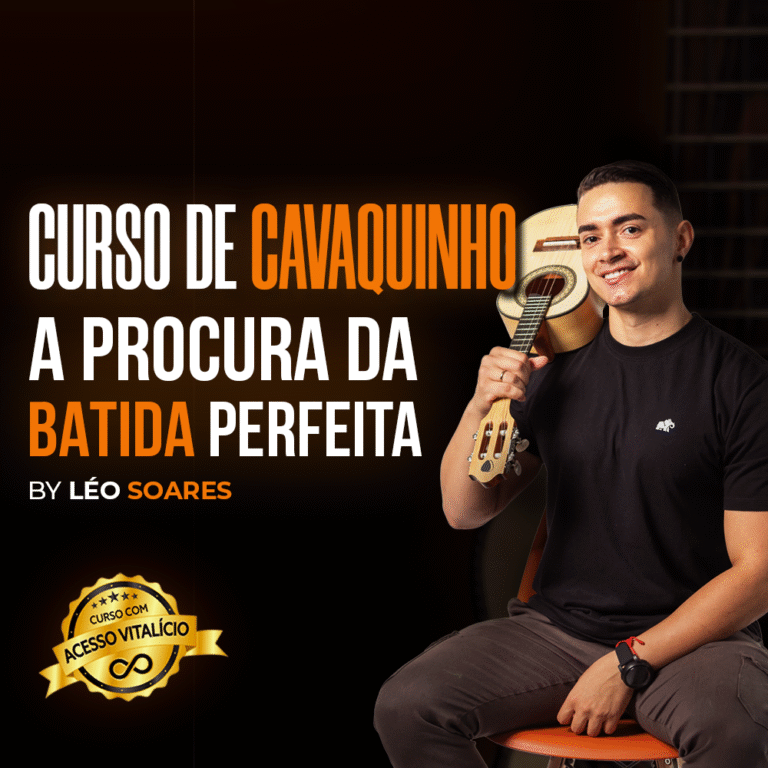 A PROCURA DA BATIDA PERFEITA: Curso de Cavaquinho com Léo Soares