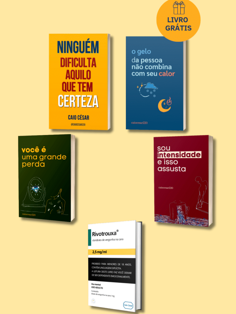 Combo Ninguem dificulta aquilo que tem certeza BRINDES