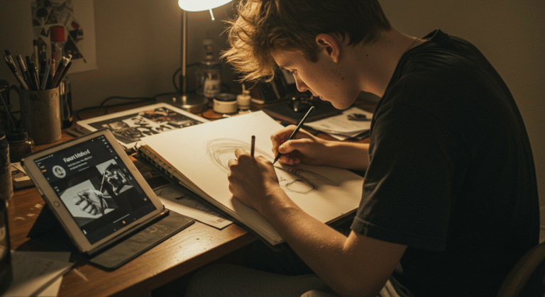 Como o Método FanArt Ajuda a Aprimorar o Traço e Desenhar Personagens com Movimento e Perspectiva? 4 Como o Método FanArt Ajuda a Aprimorar o Traço e Desenhar Personagens com Movimento e Perspectiva?