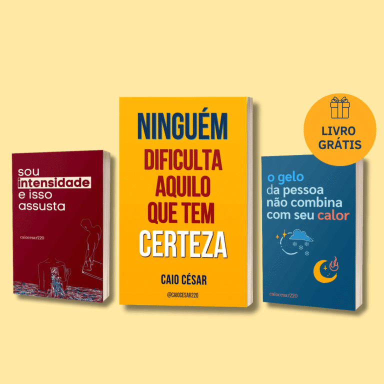 🌟 Curso “Ninguém dificulta aquilo que tem certeza + BRINDE” de Caio César da Silva: Aplicações práticas em processos de coaching e desenvolvimento emocional