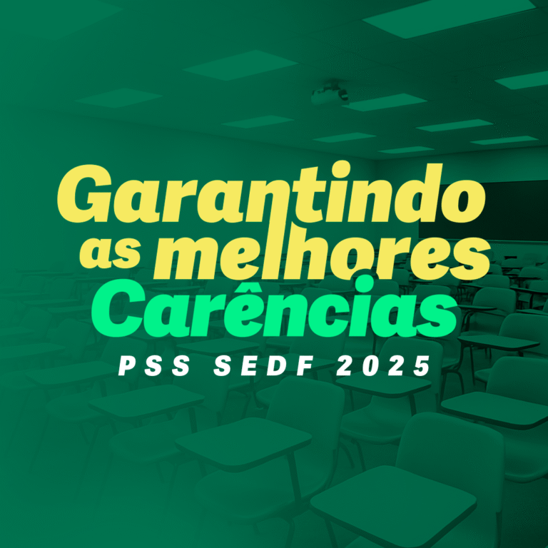 Guia Estratégico e Técnico do Curso Garantindo as Melhores Carências – PSS SEDF 2025 com Carlinhos Costa: Manual Completo para Escolher Vagas com Precisão e Eficiência