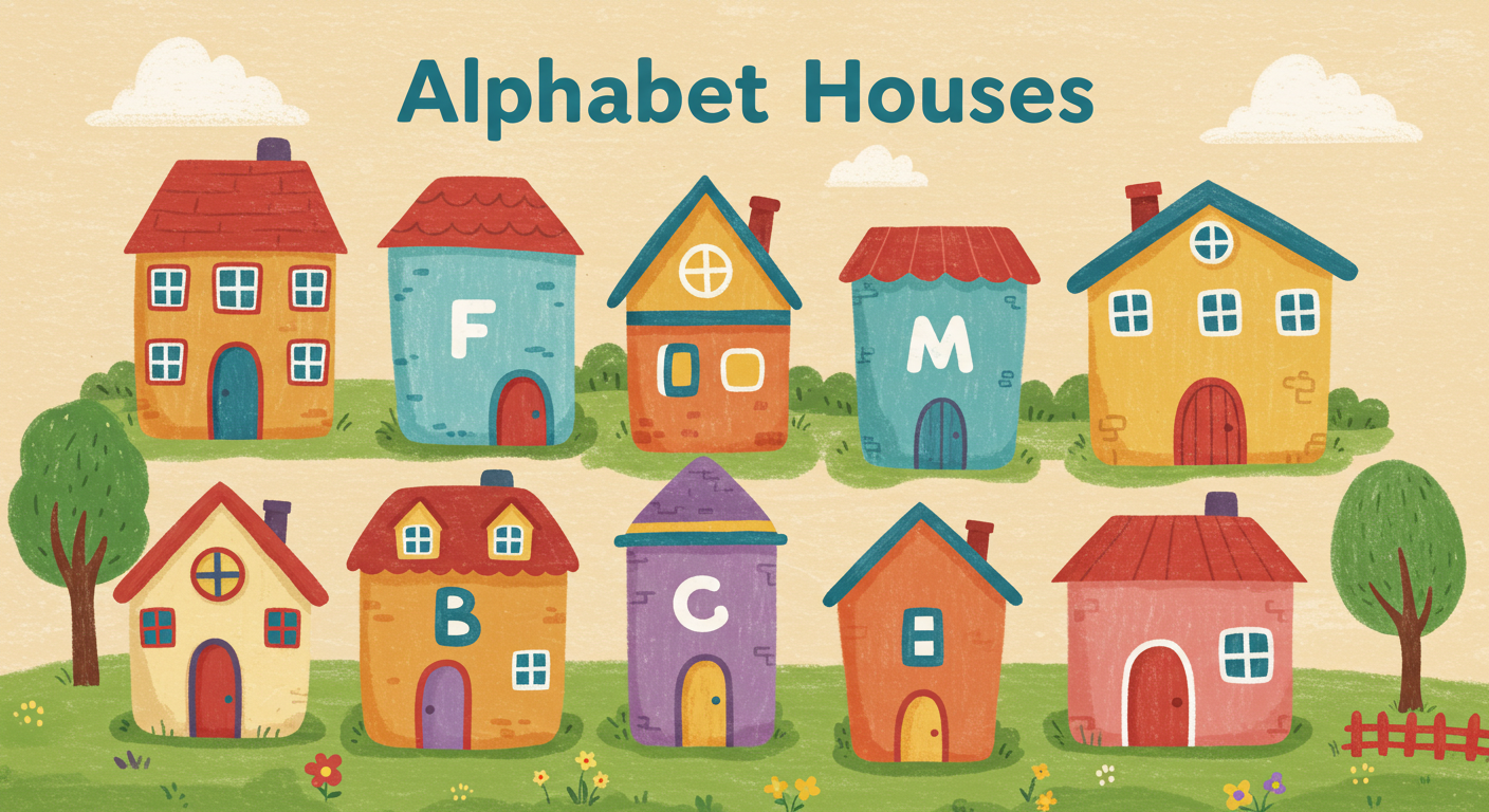 O que são as Casinhas do Alfabeto e como elas funcionam na Alfabetização? Curso.blog.br