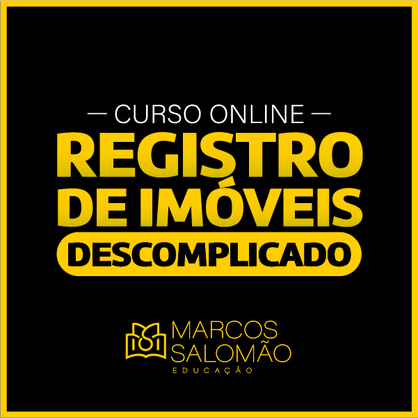 Curso Registro de Imóveis Descomplicado (RID) + Download: Como acessar os materiais do Professor Marcos Salomão com segurança 2 Curso Registro de Imóveis Descomplicado (RID) + Download: Como acessar os materiais do Professor Marcos Salomão com segurança