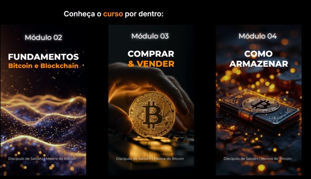 O que é o Curso Discípulo de Satoshi e como ele funciona para proteger seu patrimônio com Bitcoin? Curso.blog.br