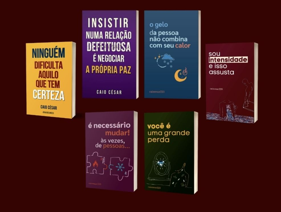 💔 7 Motivos Cruciais para a Busca pelo Combo de E-books de Caio César Curso.blog.br