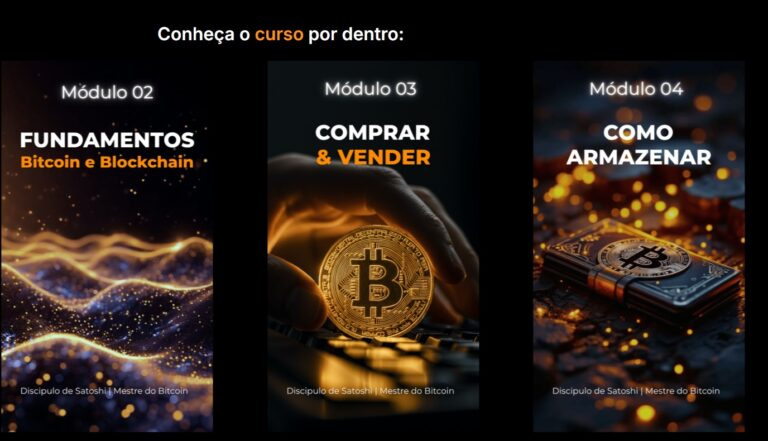 O que é o Curso Discípulo de Satoshi e como ele funciona para proteger seu patrimônio com Bitcoin?
