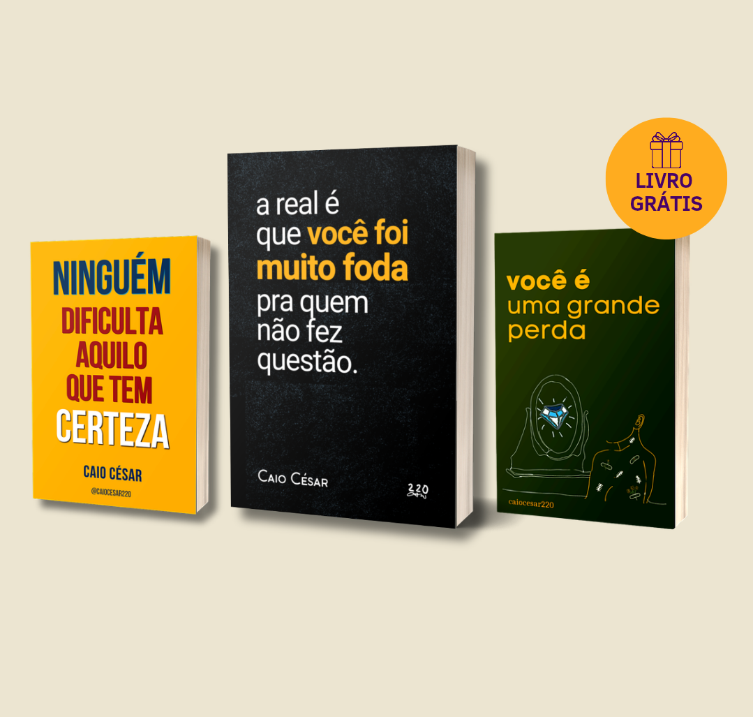 Review Ebook Amor-Próprio Caio César 2026 – Análise Completa 1 a real é que você foi muito foda pra quem não fez questã