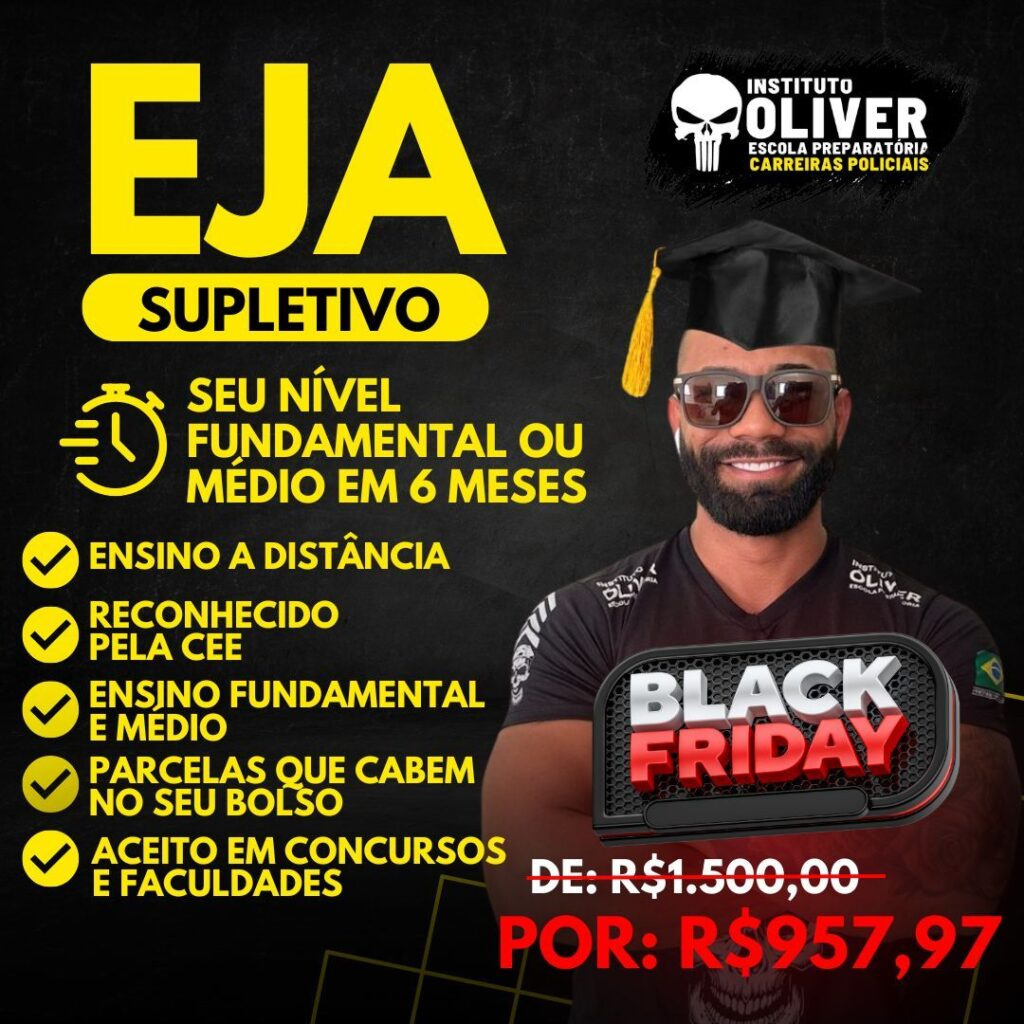 curso eja supletivo educação de jovens adultos ead ensino fundamental e ou médio em 6 meses instituto Óliver
