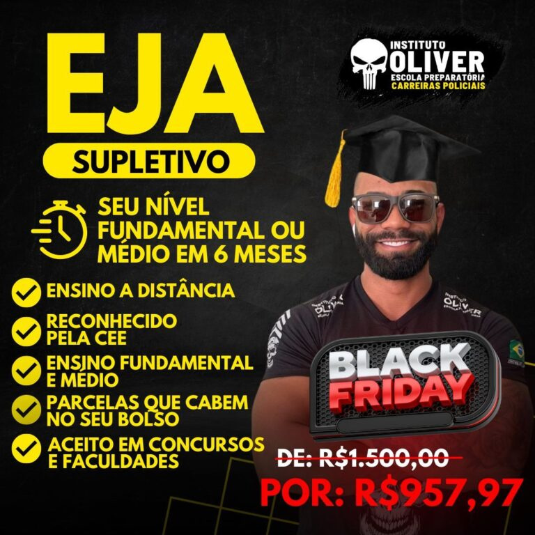 curso eja supletivo educação de jovens adultos ead ensino fundamental e ou médio em 6 meses instituto Óliver
