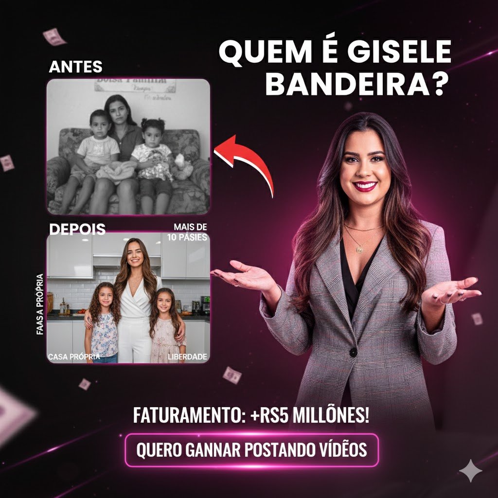 "De Babá a Milionária: O Método Simples da Gisele Bandeira para Ganhar Dinheiro com Posts de Terceiros" Academia PostMoney 3 "De Babá a Milionária: O Método Simples da Gisele Bandeira para Ganhar Dinheiro com Posts de Terceiros" Academia PostMoney Curso.blog.br