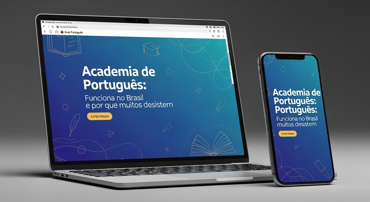 Academia de Português: Funciona no Brasil e por que muitos desistem 1 academia de português funciona no brasil e por que muitos desistem