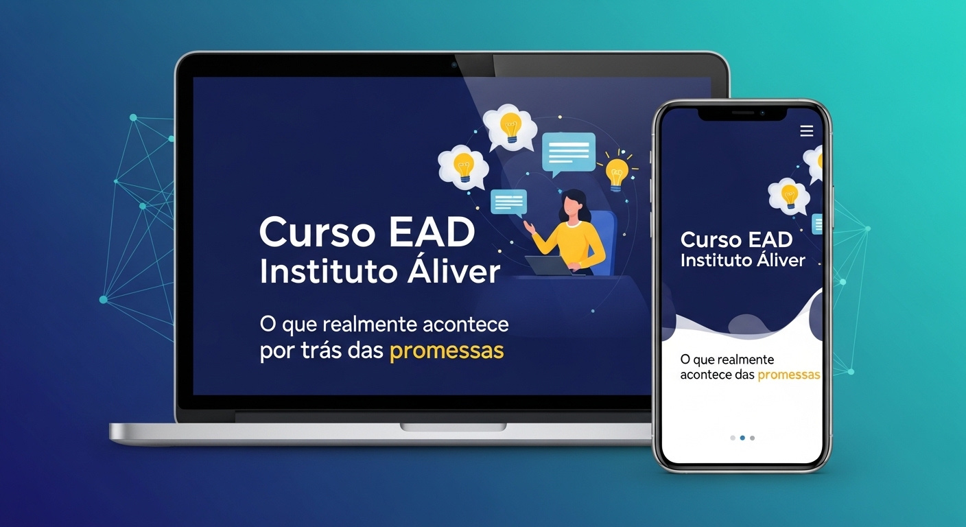 Curso EAD Instituto Óliver – Por que tantas pessoas desistem e o que ninguém conta 1 curso ead instituto Óliver – o que realmente acontece por trás das promessas