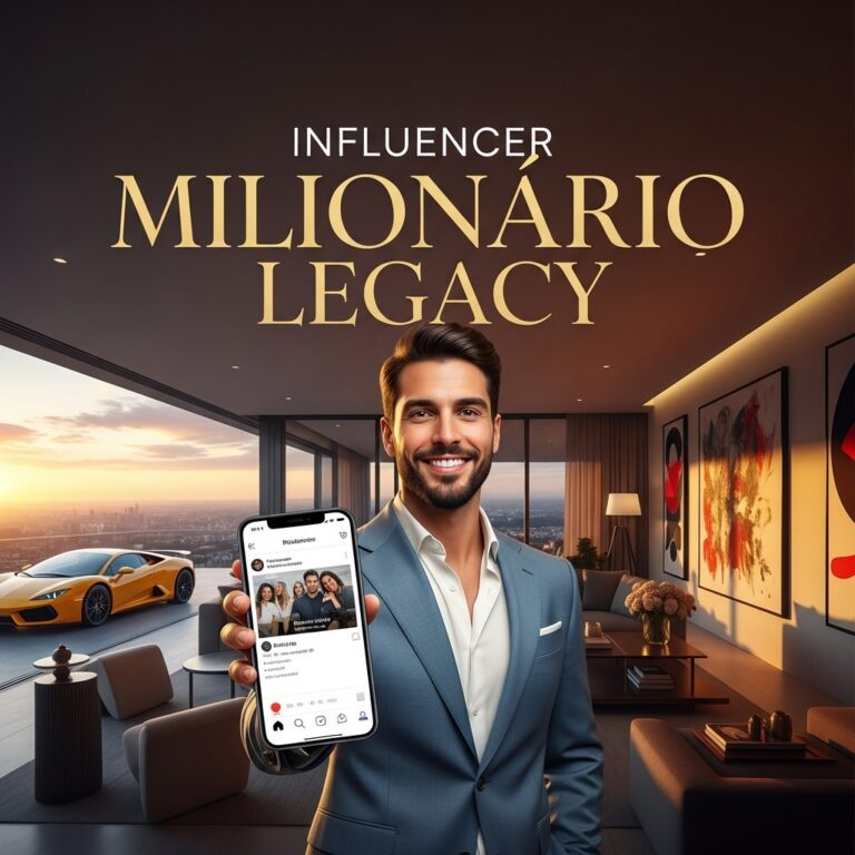Influencer Milionário Legacy: Domine o YouTube em 2026 2 image fx (19)