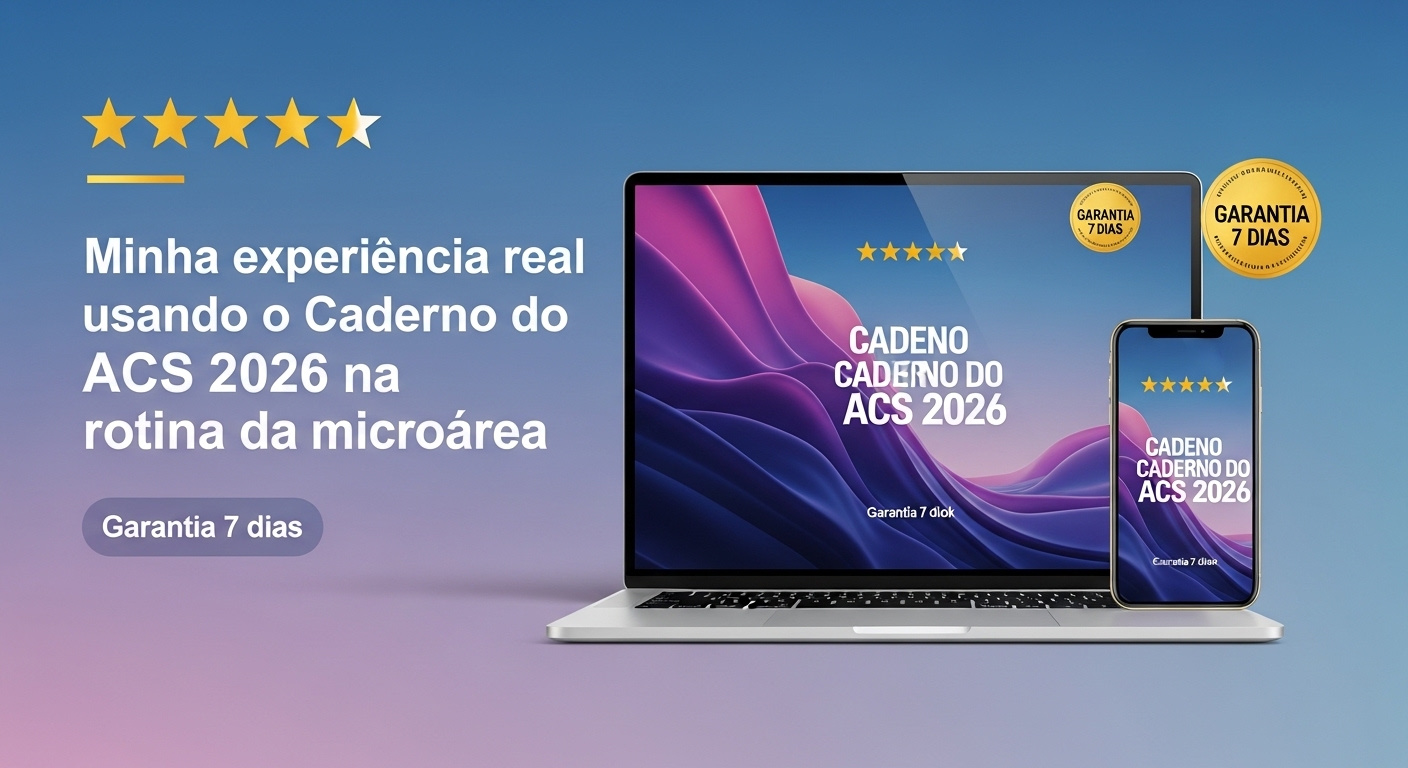 minha experiência real usando o caderno do acs 2026 na rotina da microárea