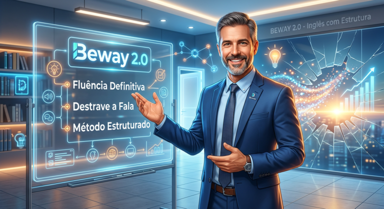 Professor Jonas, autor do Beway 2.0, ensina inglês para destravar a fala e alcançar a fluência definitiva.