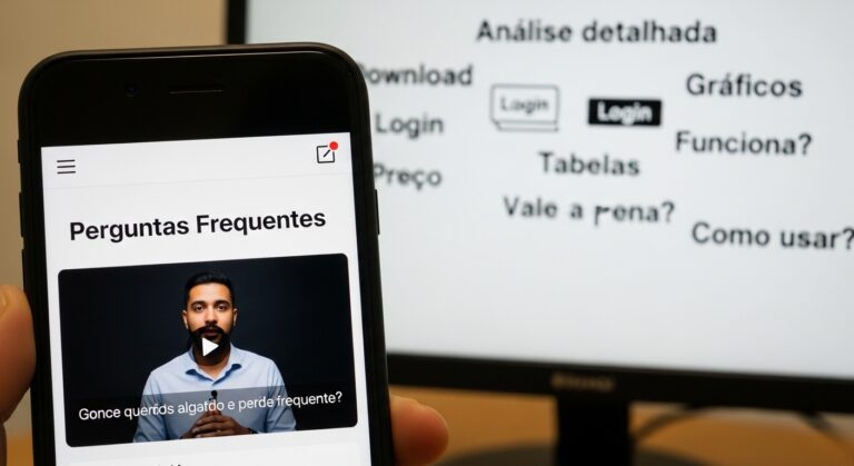 Bolo decorado profissional em cozinha moderna, com laptop exibindo Instagram, ferramentas de confeitaria e planilha de precificação, representando o curso Escola de Bolo 4.0 de Marrara Bortoloti.