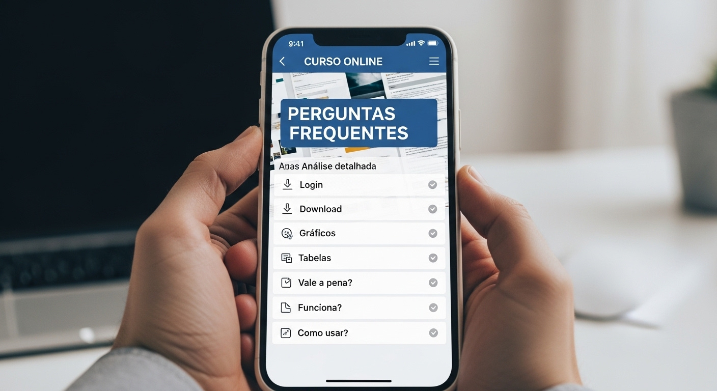 Imagem promocional do curso Ágora Química Avançada com acesso vitalício, mostrando um estudante em laboratório com elementos de química avançada.