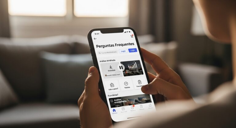 Octávio Henrique segurando smartphone com TikTok Shop, rodeado por ícones de vendas e selo Top Creator