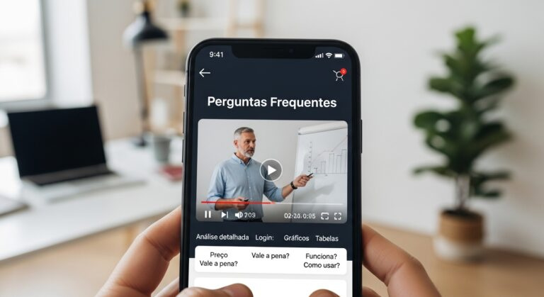 Profissional analisando documentos fiscais e gráficos de redução de impostos em ambiente de escritório brasileiro.