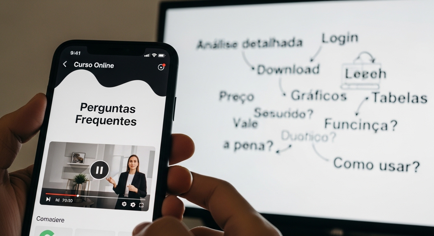 Homem segurando o PDF do Manual do Antiotário com selo de certificado, ao fundo sombra de mulher representando armadilha de relacionamento.