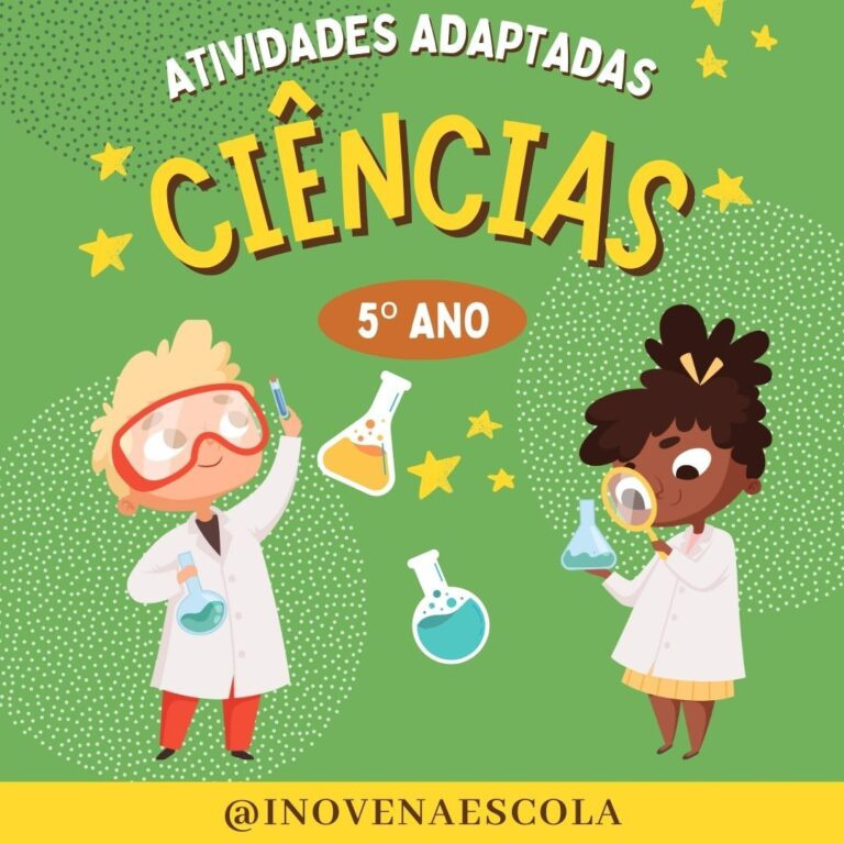 Vale a pena comprar – Ciências 5º ano Atividades Adaptadas
