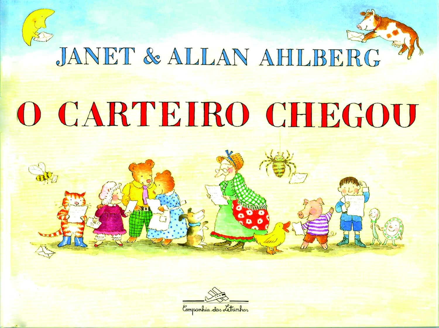 O Carteiro Chegou - Allan Ahlberg | Cartas e Rimas Curso.blog.br