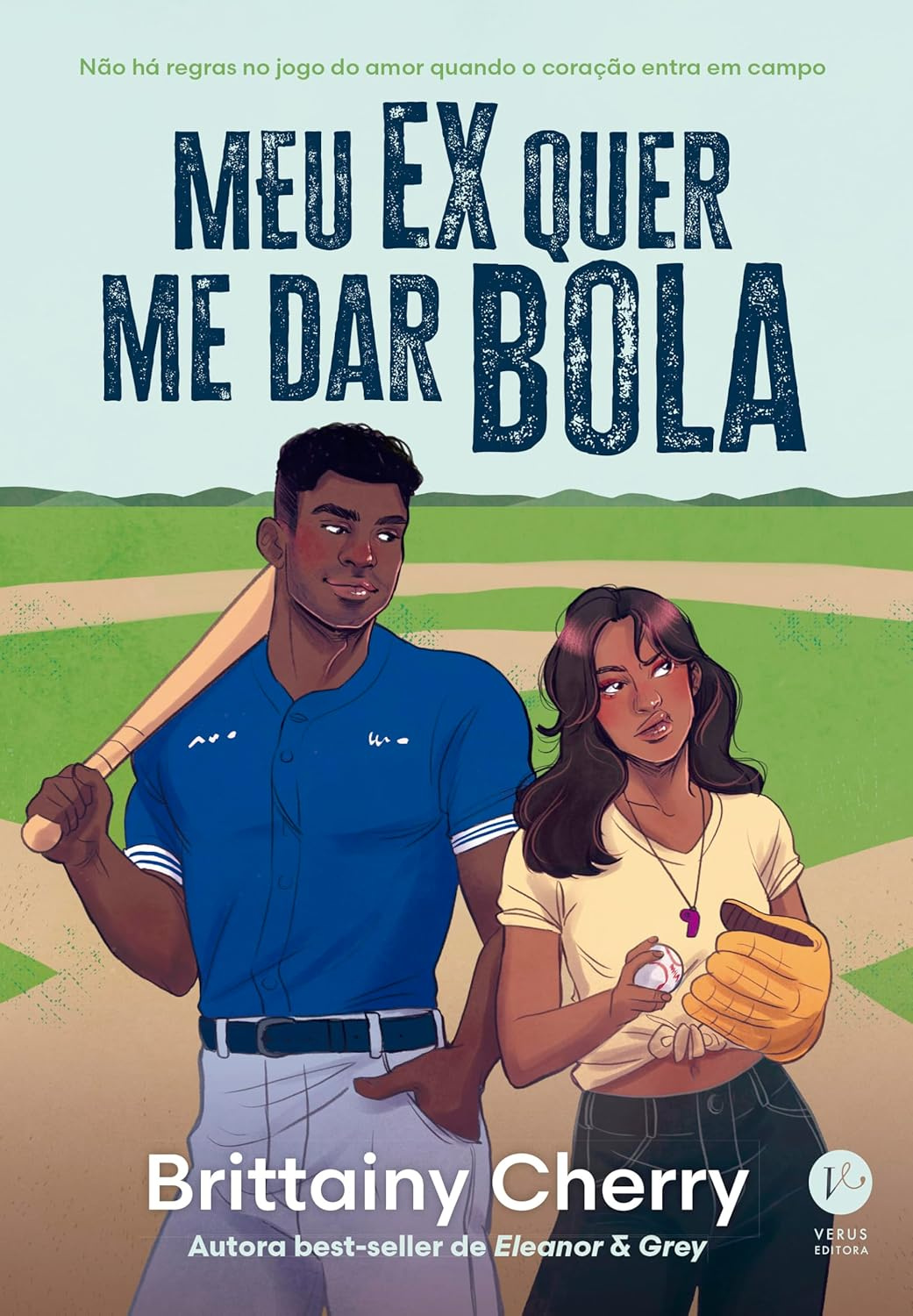 Treinadora de beisebol e jogador de beisebol