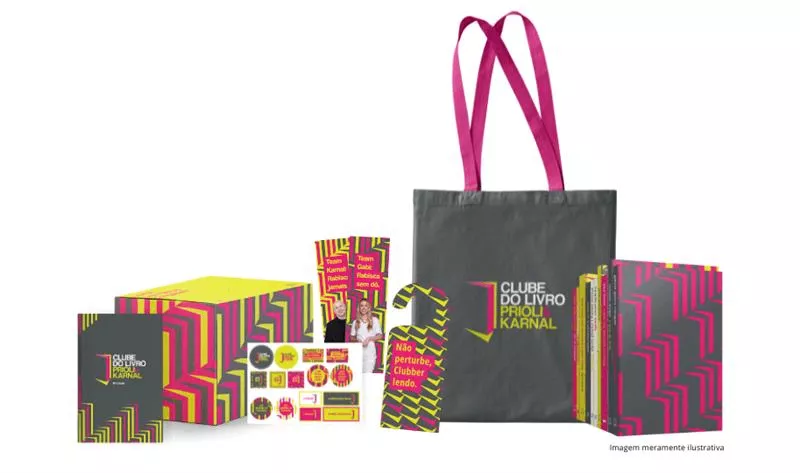 Box Clube do Livro 2026 com 10 livros e brindes exclusivos